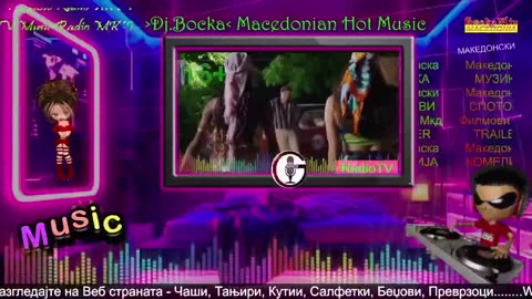 Radio Tv ~ BockaMix ~ 24/7 Live Best ~ Tv Radio Makedonska Muzika #music Official Music Live