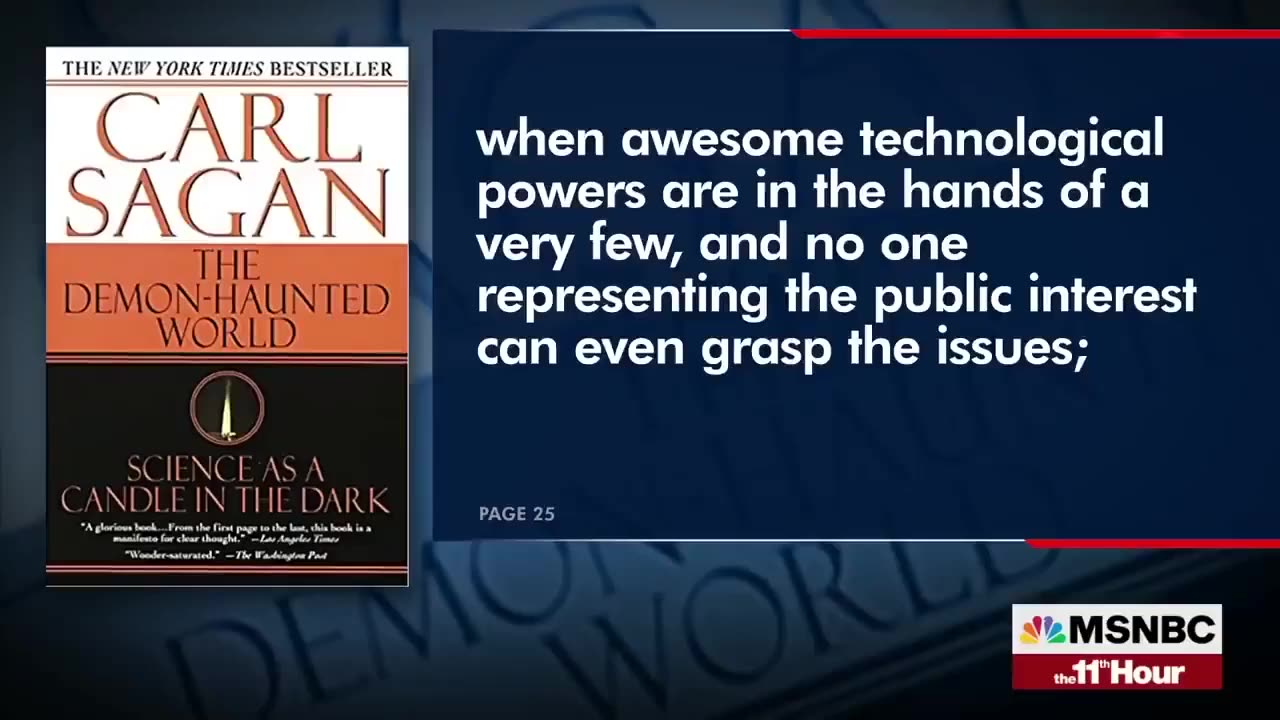 Carl Sagans prediction of America, made 30 years ago