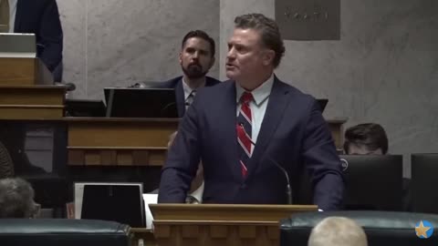 Indiana Senate Majority Leader Chris Garten just gave a fiery speech