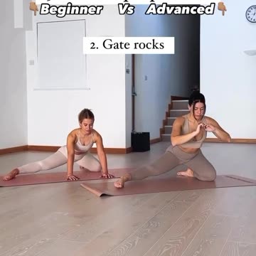 Beginners versus advance hip openers