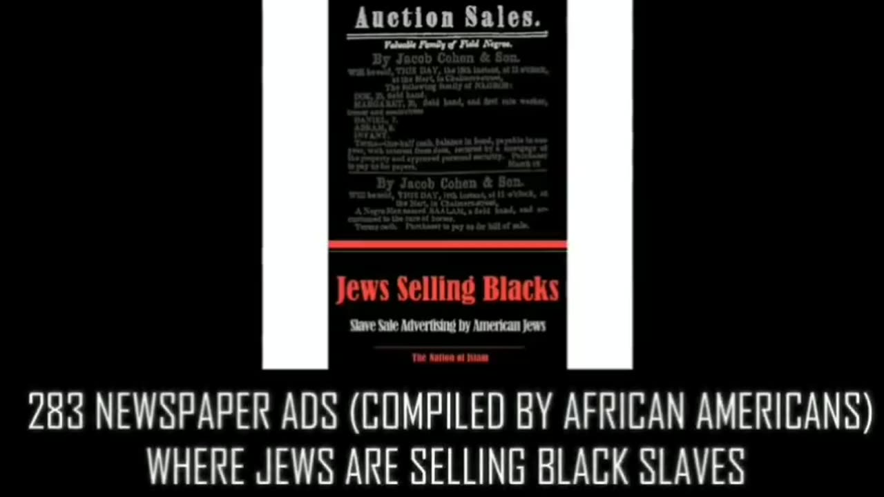 Damn dem cotton-pickin' jews