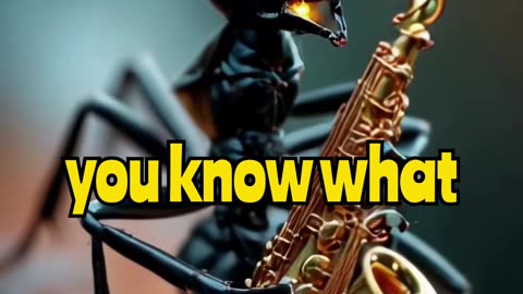 This Bug Got More Talent Than Me 😭🎷