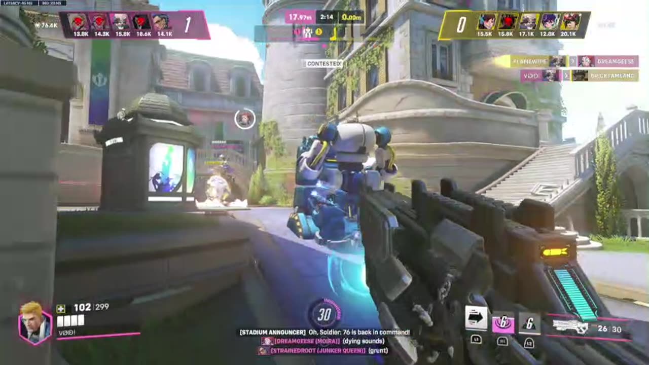 Playing Some Overwatch