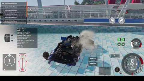 Crashing cars