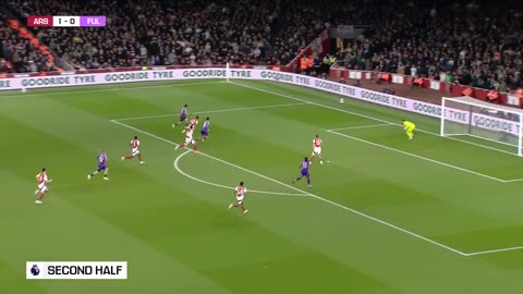 HIGHLIGHTS | Arsenal vs Fulham (2-1) | Saka, Merino | Premier League