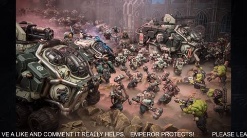 WARHAMMER 40K RADIO 24/7 SLEEP ASMR LORE & STORY RERUN STREAM
