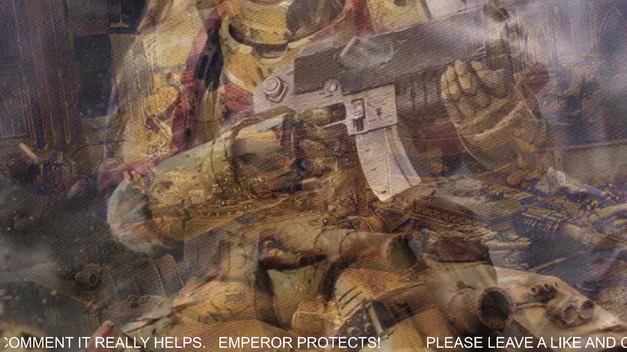 WARHAMMER 40K RADIO 24/7 SLEEP ASMR LORE & STORY RERUN STREAM