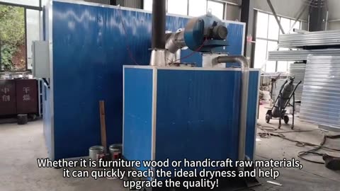 wood drying furnace