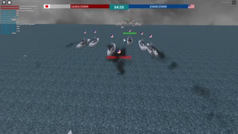Roblox- Naval Warfare: American Blitz