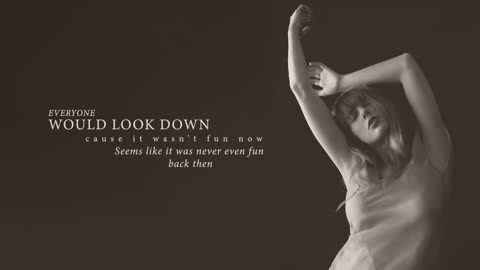 Taylor Swift - I Hate It Here (Official Lyric Video)