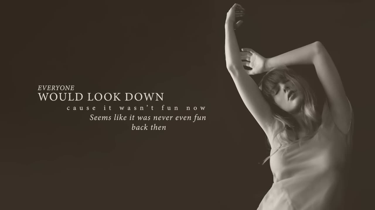 Taylor Swift - I Hate It Here (Official Lyric Video)