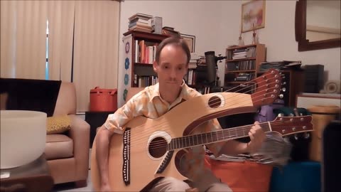 When The Children Cry (Harp Guitar Cover of White Lion Song) - Jedi Shaman