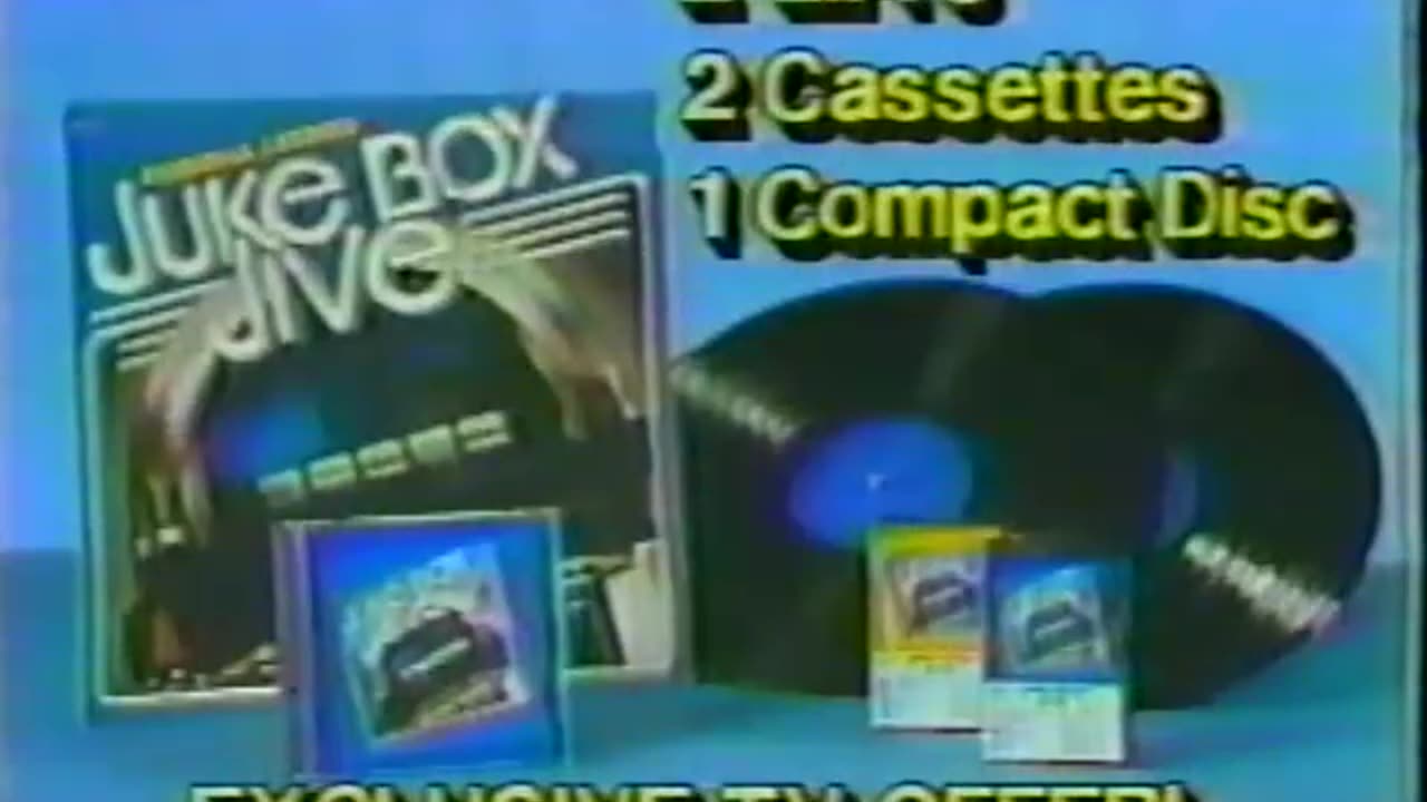 "Juke Box Jive" Record Collection from Atlantis Direct Marketing TV Commercial from 1988