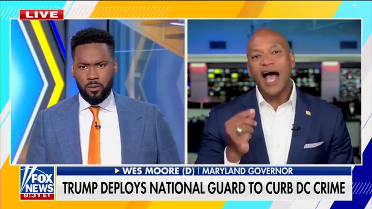 Lawrence Jones Grills Wes Moore About Why He's 'Been So Critical' Of  Trump's DC Crime Crackdown