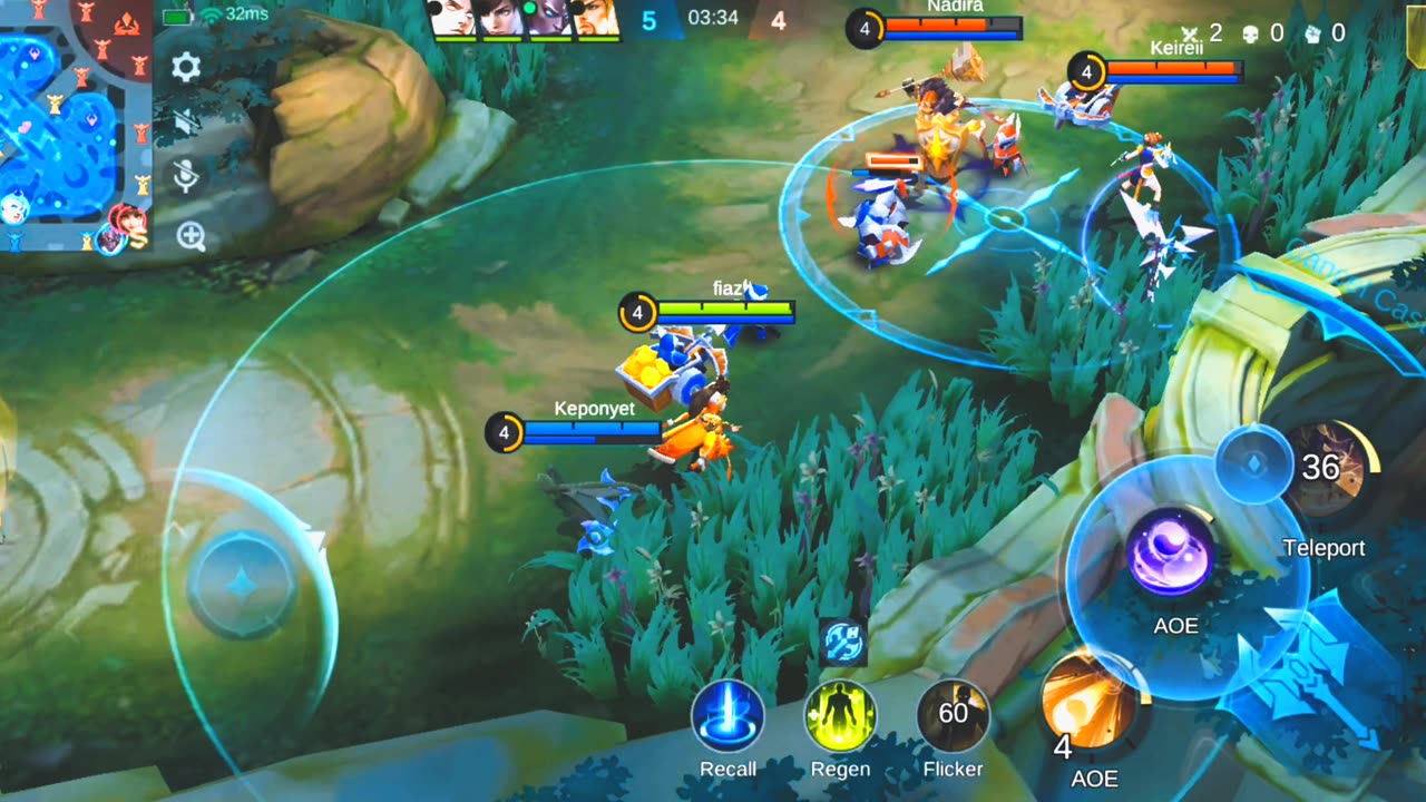 Lou Yi Gameplay | Mastering Magic Combos and Epic Team Fights in Mobile Legends