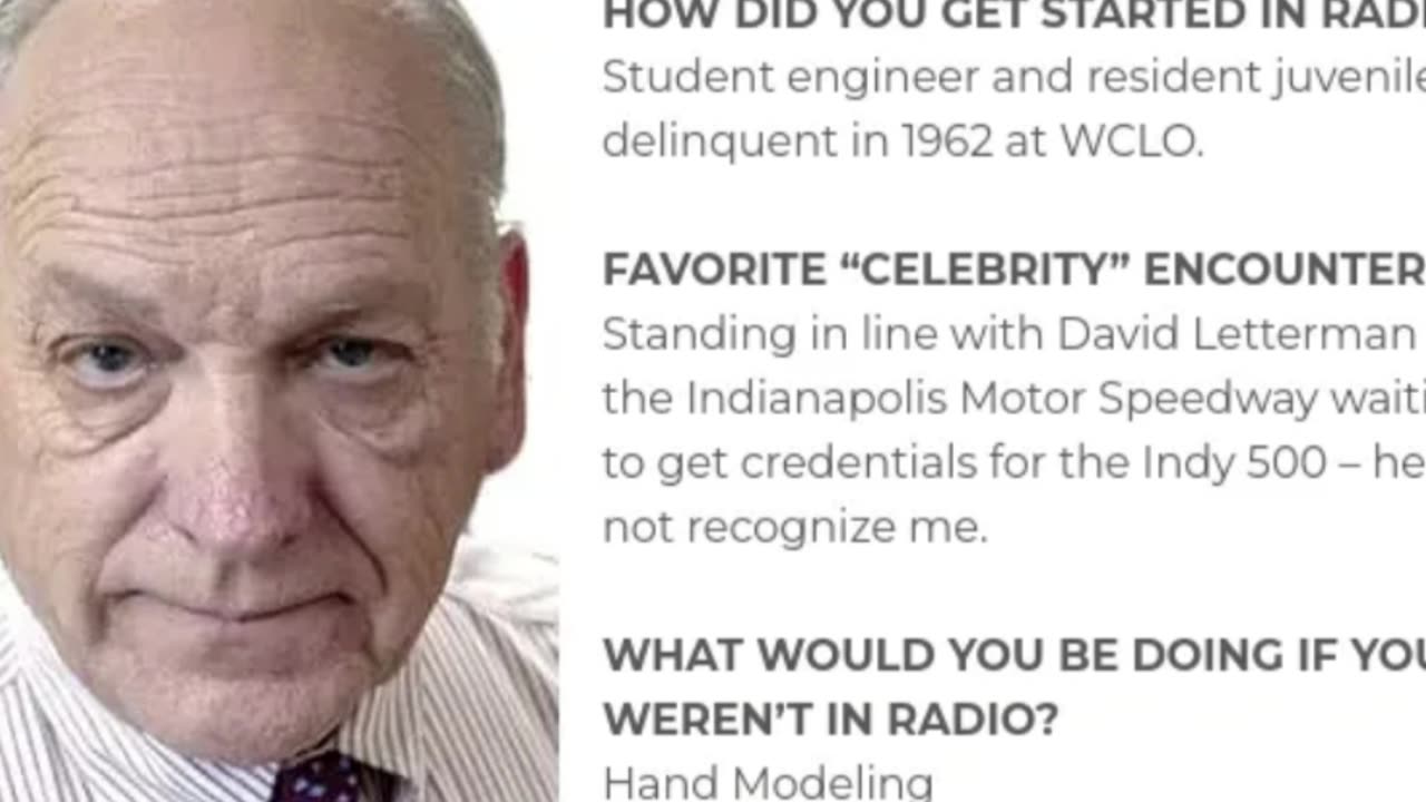 Stan Milam Interviews Paul Dayton on WCLO 2021