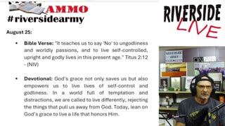 Riverside Morning Ammo Daily Devotional 8.25.25