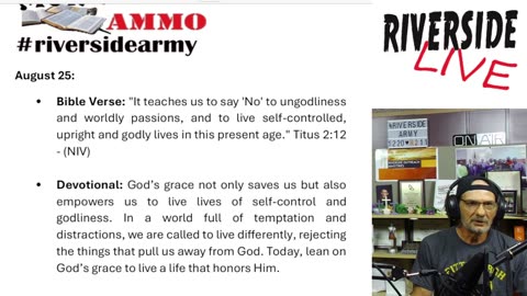 Riverside Morning Ammo Daily Devotional 8.25.25