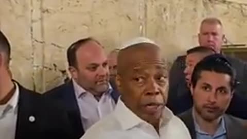 ＂I wanted to come back here to Israel and let you know that I served you as the mayor＂