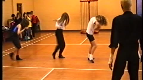 Rehearsals for the 1990 Hull University freestyle dance chamionships