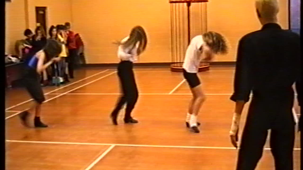 Rehearsals for the 1990 Hull University freestyle dance chamionships
