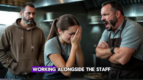 Undercover CEO Orders a Meal at His Diner. He Stopped When He Heard Crying in the Kitchen