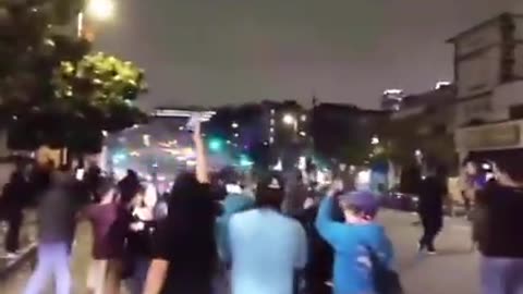 They’re assaulting ICE agents while waving foreign flags