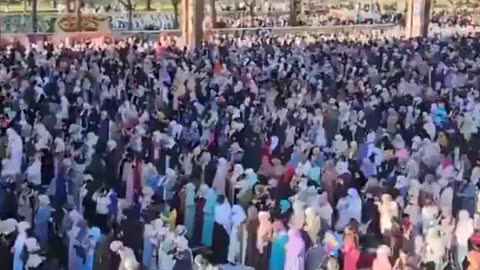 It's not Mecca, it's Turin, Italy 👀. A true apocalypse.