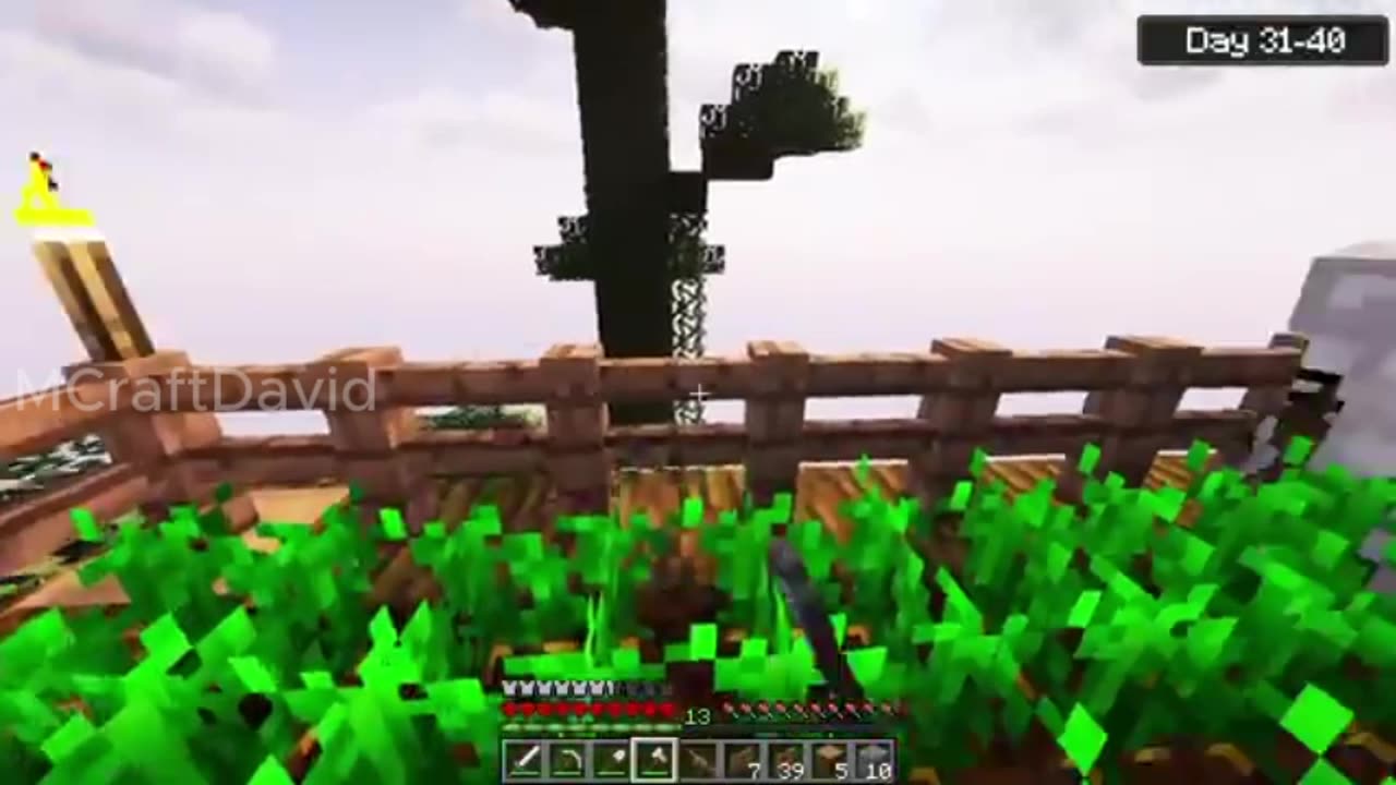 100 Days Minecraft Jungle Island Hardcore PARASITE| Part 6