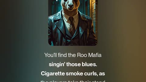 Shadow Shuffle: Roo Mafia Blues