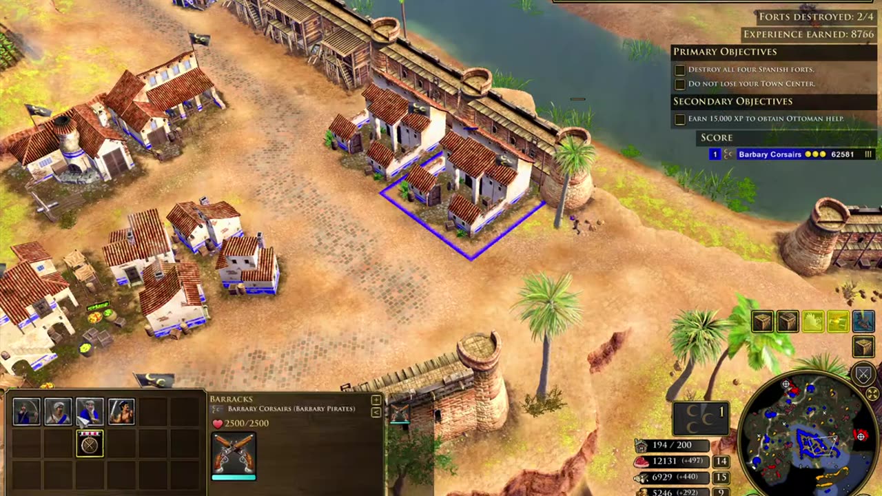 Age of Empires III: Definitive Edition – Historical Battles – Algiers ⚓ | Barbary Corsairs vs. Spain