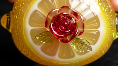 Glassy Yellow Lemon