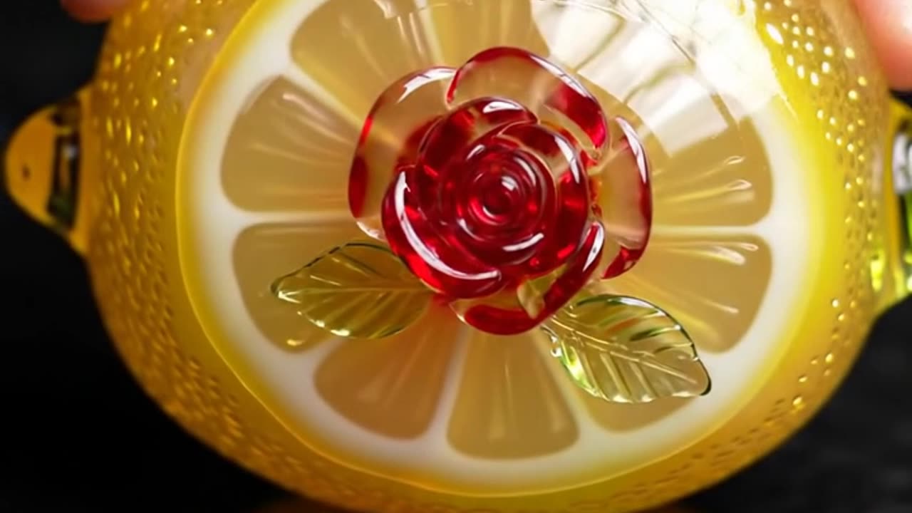 Glassy Yellow Lemon