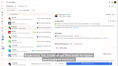 Amplemarket Duo Review: Your AI Sales Assistant for Lead Signals & Outreach
