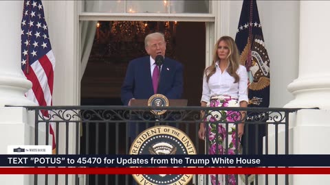 President Trump and the First Lady Participate in the Congressional Picnic