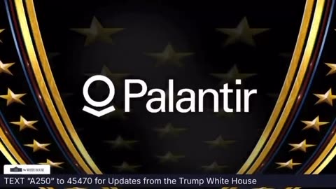 U.S Army sponsored by Palantir. 🚀