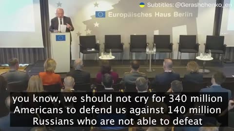 Europe needs to be responsible for it's own defence