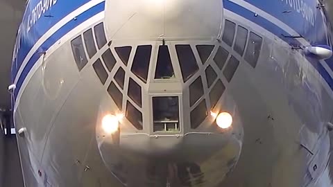 Ilyushin Il-76TD-VD of Volga-Dnepr landing in Frankfurt