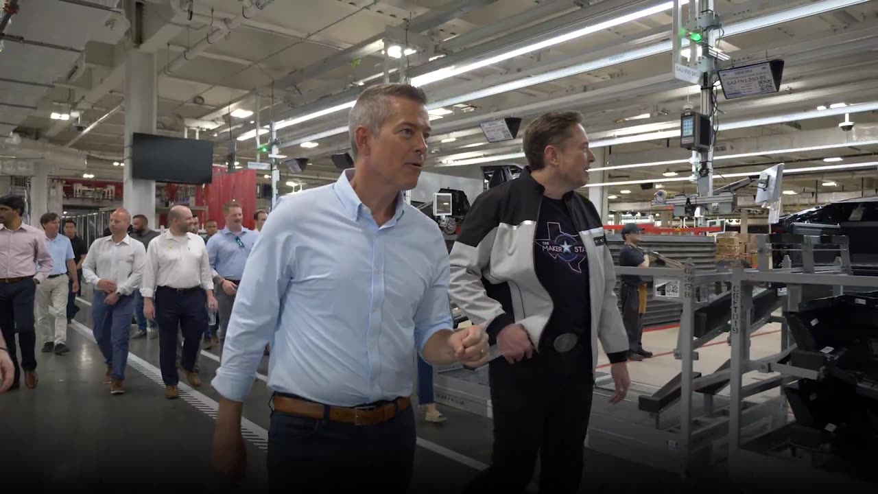 Sec Sean Duffy · America is at the forefront of innovation.