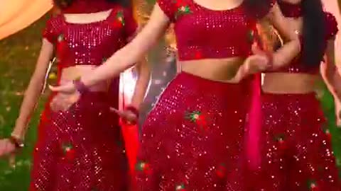 Beautiful cute lovely girls dance in marriage