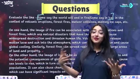 English Poem Fire and Ice Lecture 2