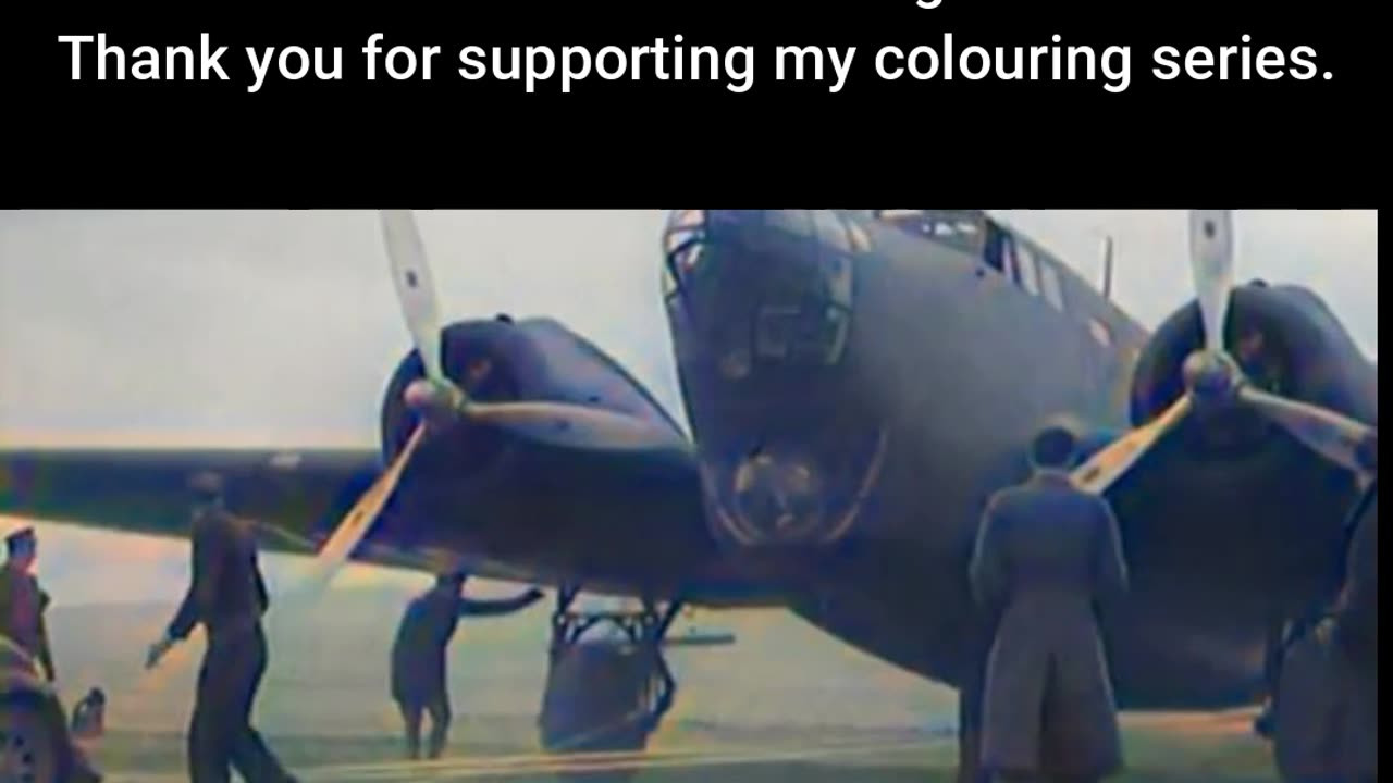 Towing US Bombers for Mission Ready #ColourisedHistory