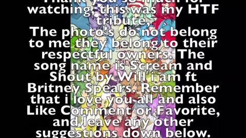 Scream And Shout HTF Tribute