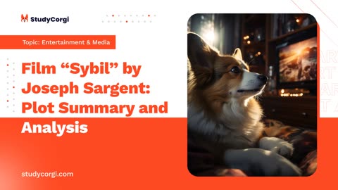 Film “Sybil” by Joseph Sargent: Plot Summary and Analysis - Research Paper Example