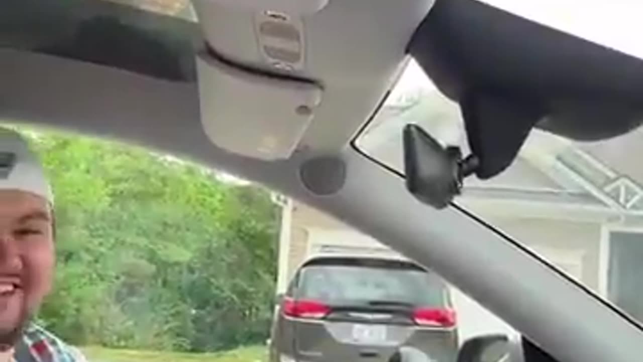 This guys asks Tesla to “take him somewhere where’s he’s never been before” 😂