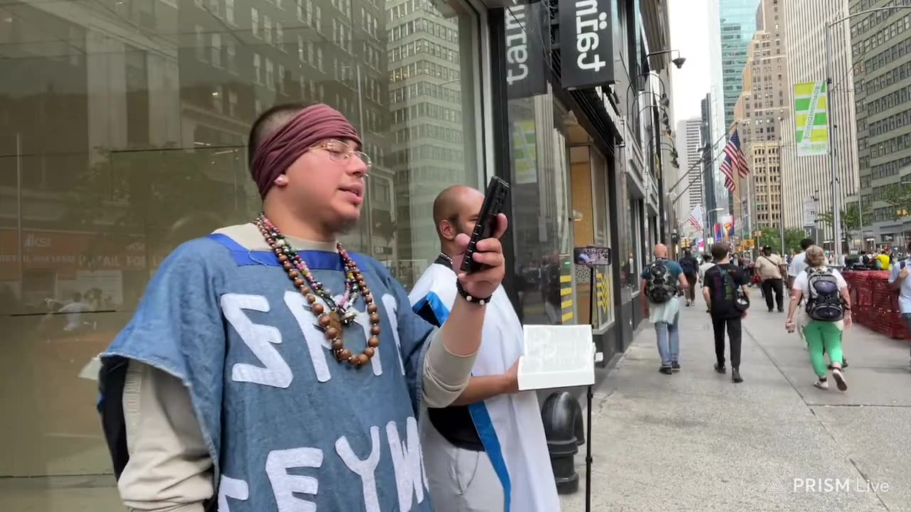 7/10/25 IN NYC WITH THE BROTHER STRENGTHINTRUTH 2/3S ARE DONE ESAU HEATHEN LOSERS SUNK IN THE PIT!!!