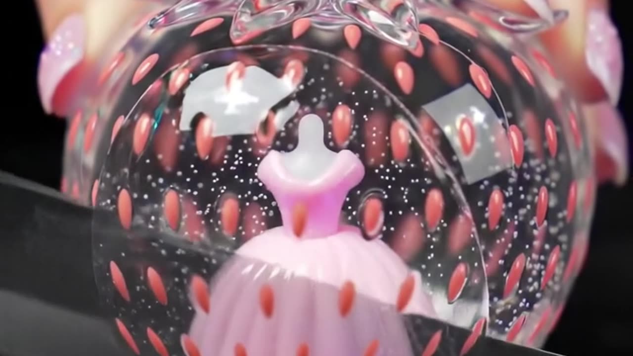 Pink strawberry