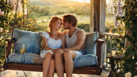Small Town Sunrise | Strawberry Haired Country Muse | Suno AI & Runway | Official Music Video
