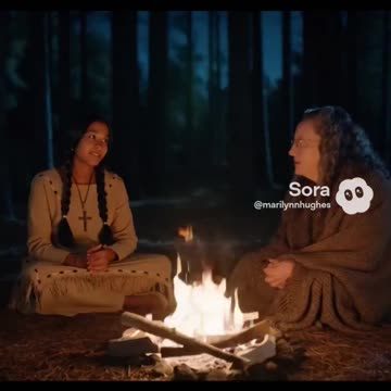 St. Kateri Tekakweetha Chatting about the Lord