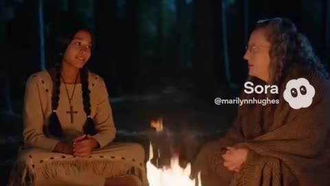 St. Kateri Tekakweetha Chatting about the Lord